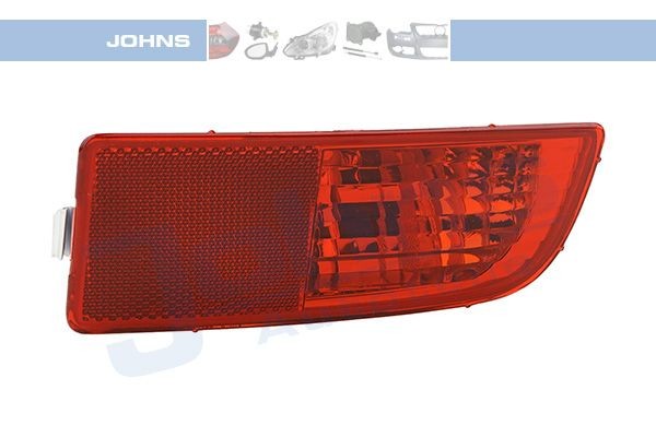 50 64 88-91 JOHNS Rear fog lights FORD Right, without bulb holder