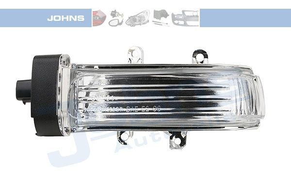 JOHNS white, Left Front, Exterior Mirror, LED Lamp Type: LED Indicator 81 43 37-95 buy