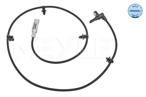 MEYLE 014 899 0081 ABS sensor Rear Axle Right, for vehicles with ESP, Active sensor, 2-pin connector, 1130mm