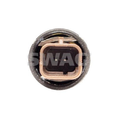 SWAG 33100153 Thermostat in engine cooling system Opening Temperature: 105°C, with seal, with Temperature Switch, with cable, with housing