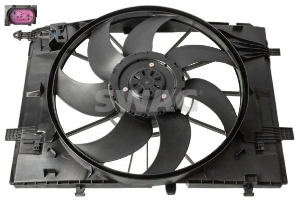 SWAG 33 10 0454 Cooling fan Mercedes A238