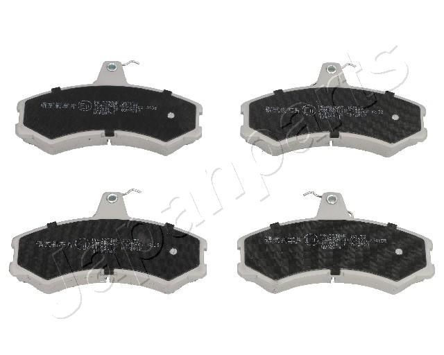 PA-0236AF JAPANPARTS Brake pad set IVECO Front Axle
