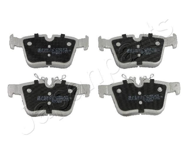 JAPANPARTS PP-0507AF Brake pad set Rear Axle, not prepared for wear indicator, without accessories