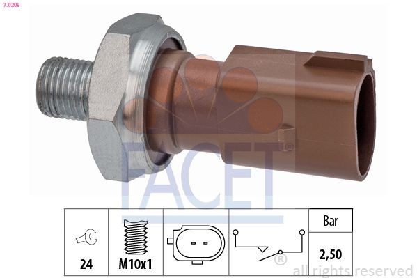 Great value for money - FACET Oil Pressure Switch 7.0205