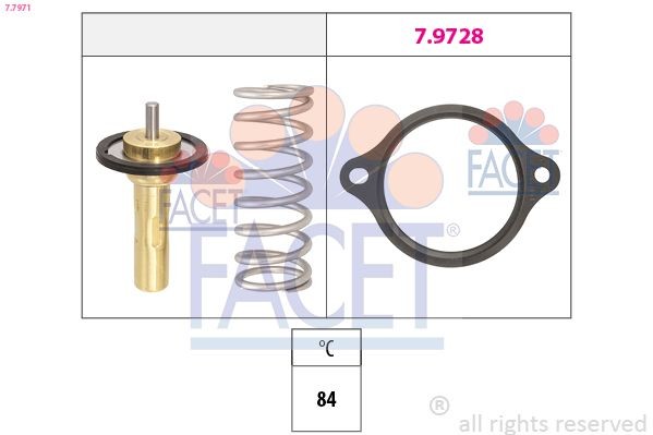 FACET 7.7971 Opel INSIGNIA 2022 Thermostat