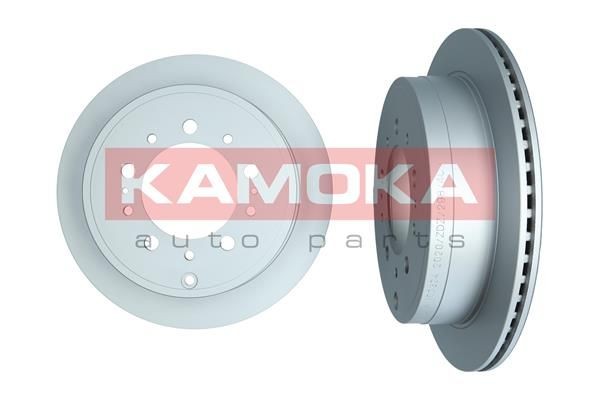 KAMOKA 103324 Brake disc Rear Axle, 345x18mm, 5x150, Vented, Coated