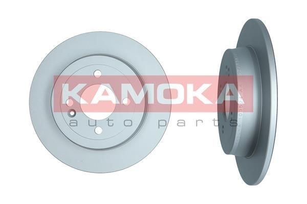KAMOKA 103524 Brake disc Rear Axle, 262x10mm, 4x100, 100,0, solid, Coated