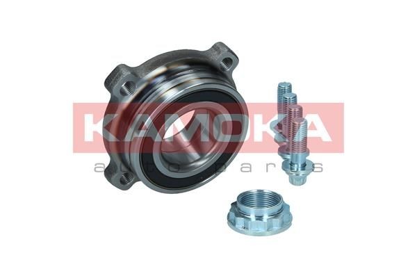 5500182 KAMOKA Wheel bearings BMW Rear Axle, with ABS sensor ring