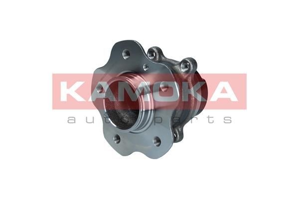 KAMOKA 5500325 Wheel bearing kit Rear Axle, with integrated ABS sensor, 84 mm