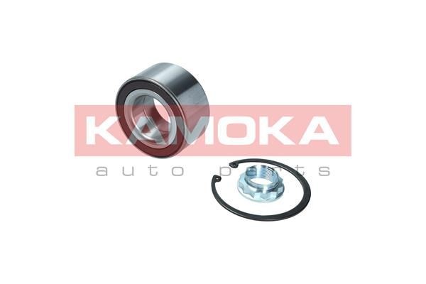 KAMOKA 5600110 Wheel bearing kit Rear Axle, with integrated ABS sensor, 85 mm