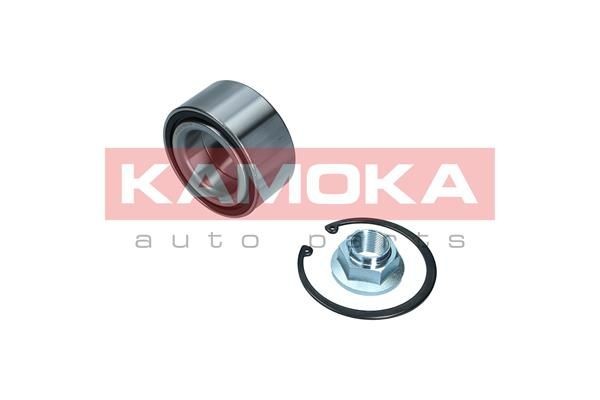 KAMOKA 5600153 Wheel bearing kit Front Axle, with integrated ABS sensor, 86 mm