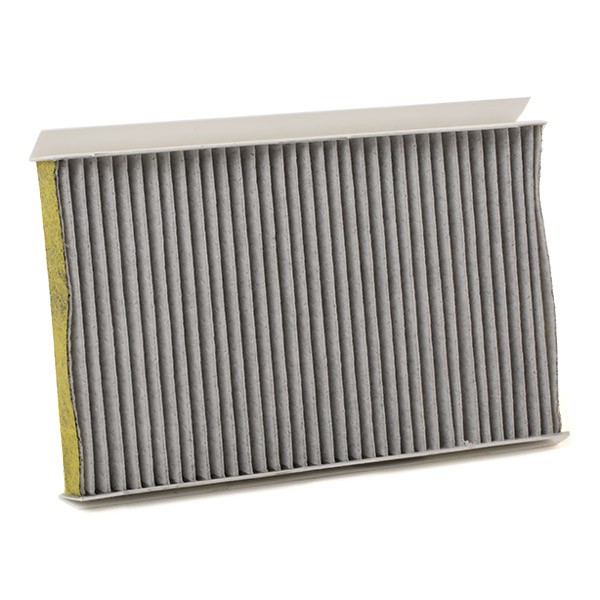 KAMOKA 6080009 Air conditioner filter Fresh Air Filter, Activated Carbon Filter, Particulate filter (PM 2.5), with antibacterial action, with anti-allergic effect, with fungicidal effect, with Odour Absorbent Effect, 287 mm x 175 mm x 36 mm