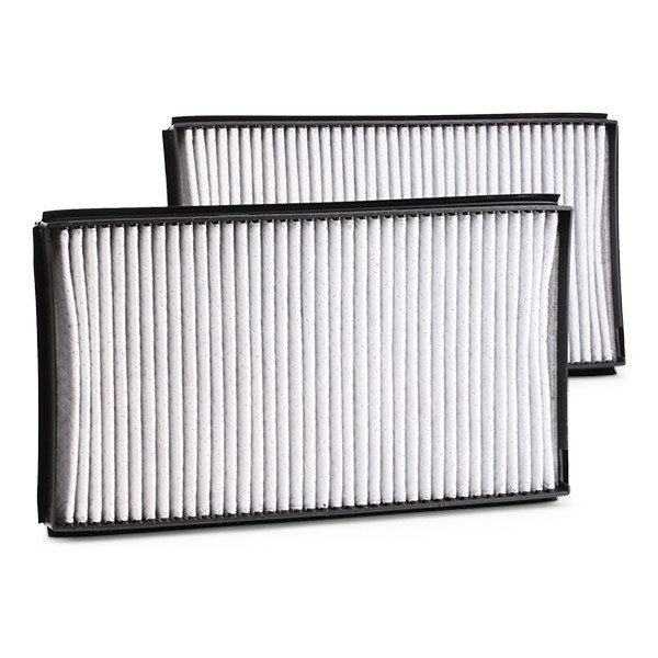 KAMOKA 6080033 Air conditioner filter Fresh Air Filter, Activated Carbon Filter, Particulate filter (PM 2.5), with antibacterial action, with anti-allergic effect, with fungicidal effect, with Odour Absorbent Effect, 322 mm x 170 mm x 31 mm