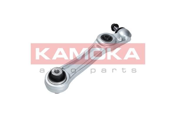 KAMOKA 9050095 Suspension arm Front Axle Left, Lower, Rear, Trailing Arm, Aluminium, Cone Size: 19 mm