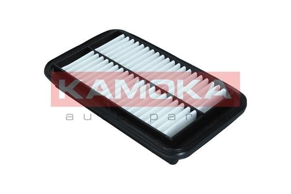 KAMOKA F250101 Air filter 39mm, 145mm, 245mm, tetragonal, Air Recirculation Filter