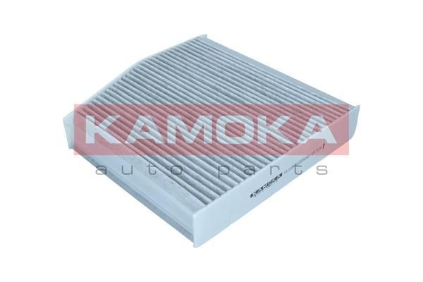 KAMOKA F511201 Pollen filter Fresh Air Filter, Activated Carbon Filter, 255 mm x 255 mm x 45 mm