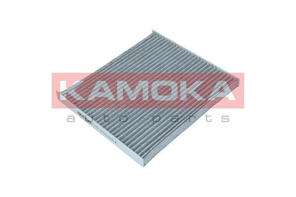 KAMOKA F511401 Pollen filter Fresh Air Filter, Activated Carbon Filter, 251 mm x 225 mm x 20 mm