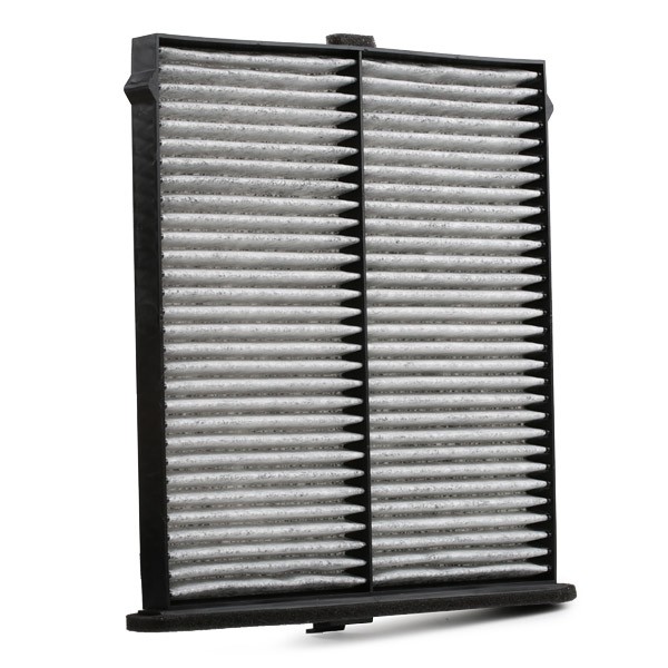 KAMOKA F512401 Air conditioner filter Fresh Air Filter, Activated Carbon Filter, 223 mm x 196 mm x 17 mm