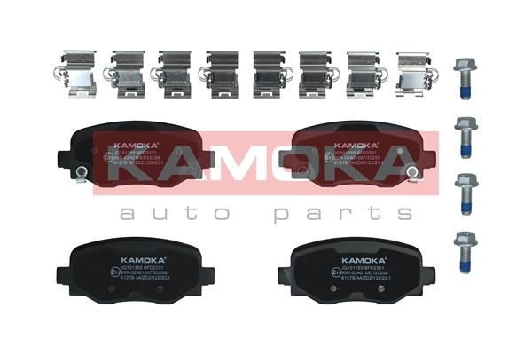 KAMOKA Brake pad set rear and front FIAT 500X (334_) new JQ101355