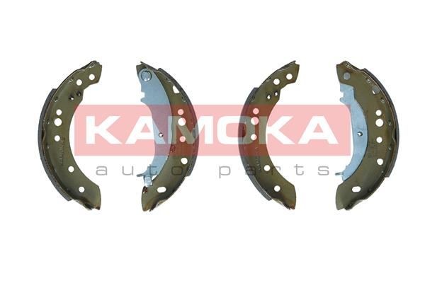 Brake shoes KAMOKA Rear Axle, Ø: 203, 203 x 38 mm - JQ202078