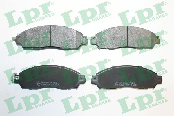 LPR Height: 54,1mm, Width: 165,6mm, Thickness: 17mm Brake pads 05P2056 buy