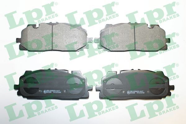LPR Height: 74mm, Width: 194mm, Thickness: 16,8mm Brake pads 05P2102 buy