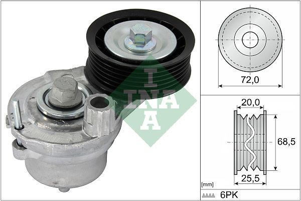 INA 534070310 Tensioner pulley 480 2241