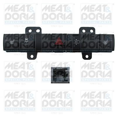 MEAT & DORIA 206050 JEEP Switch, hazard light in original quality