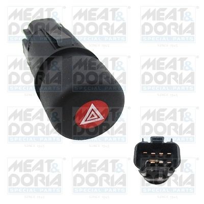 Volvo Hazard Light Switch MEAT & DORIA 23636 at a good price