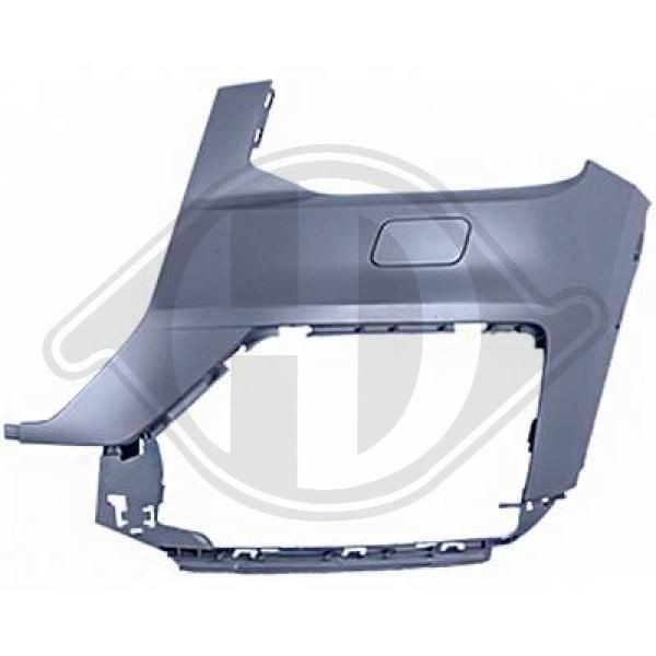 DIEDERICHS Bumper parts rear and front AUDI A5 Sportback (8TA) new 1055051