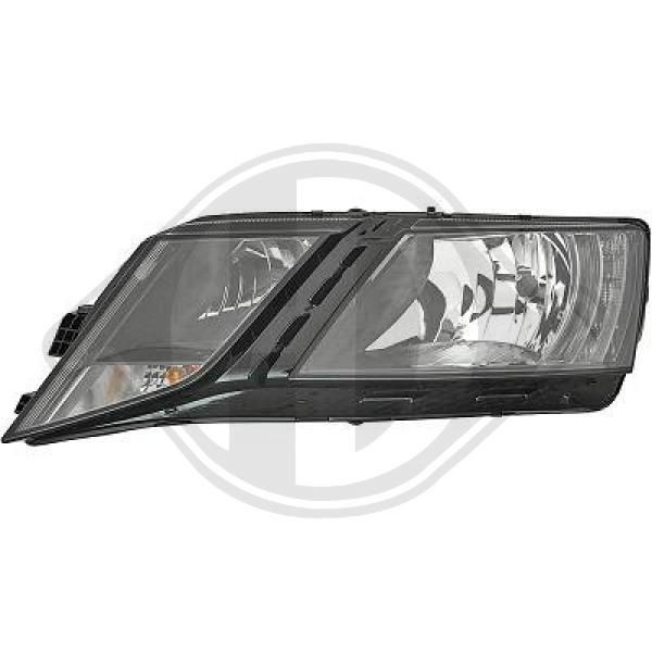 DIEDERICHS Front headlights LED and Xenon SKODA Octavia III Hatchback (5E3, NL3, NR3) new 7832183