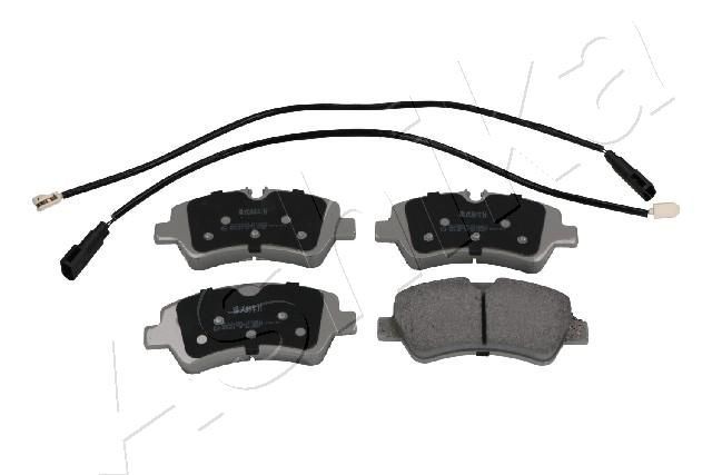 51-00-0307 ASHIKA Brake pad set FORD Rear Axle, prepared for wear indicator