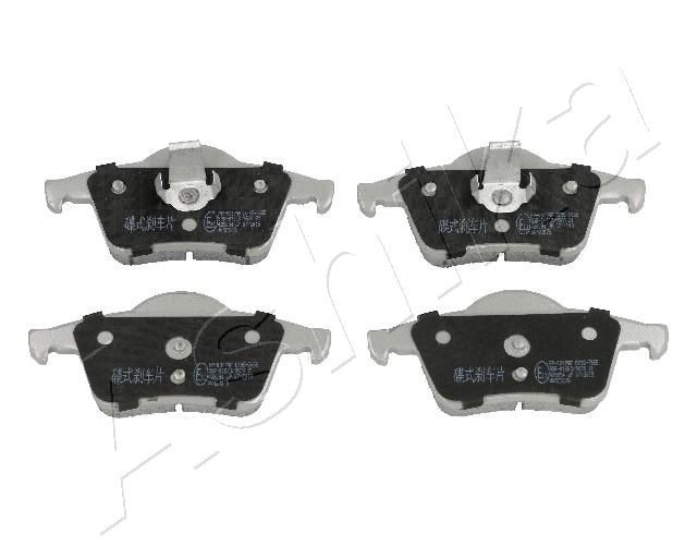 51-00-0317 ASHIKA Brake pad set VOLVO Rear Axle, not prepared for wear indicator, without accessories
