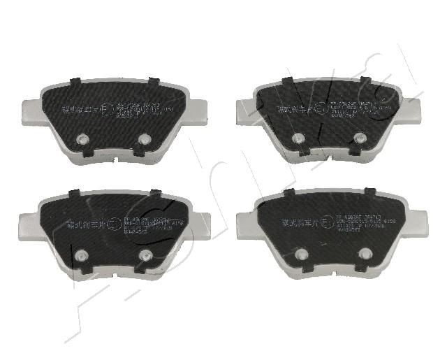 ASHIKA Rear Axle Height 1: 53,6mm, Thickness: 16,3mm Brake pads 51-00-0902 buy