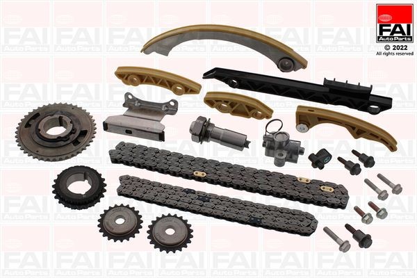 Opel INSIGNIA Timing chain kit 15509143 FAI AutoParts TCK340NG online buy