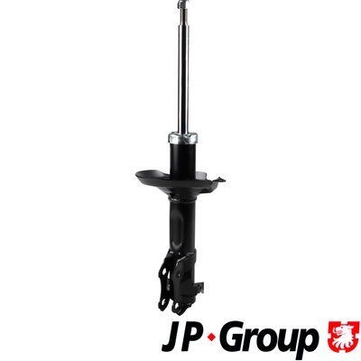 JP GROUP 1142108300 Shock absorber Front Axle, Gas Pressure, Twin-Tube, Suspension Strut, Top pin