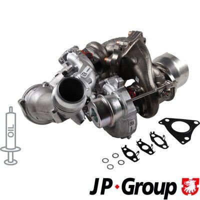JP GROUP 1317401000 Turbocharger Mercedes S212 E 250 CDI / BlueTEC 2.2 4-matic 204 hp Diesel 2010 price