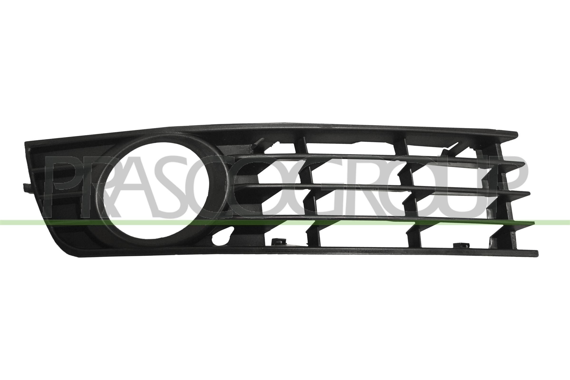 Bumper grille PRASCO with hole(s) for fog lights, Fitting Position: Right Front, Vehicle Equipment: for vehicles with automatic transmission - AD0202133