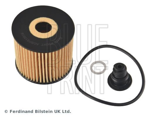 BLUE PRINT ADBP210019 Oil filter with seal, with attachment material, Filter Insert