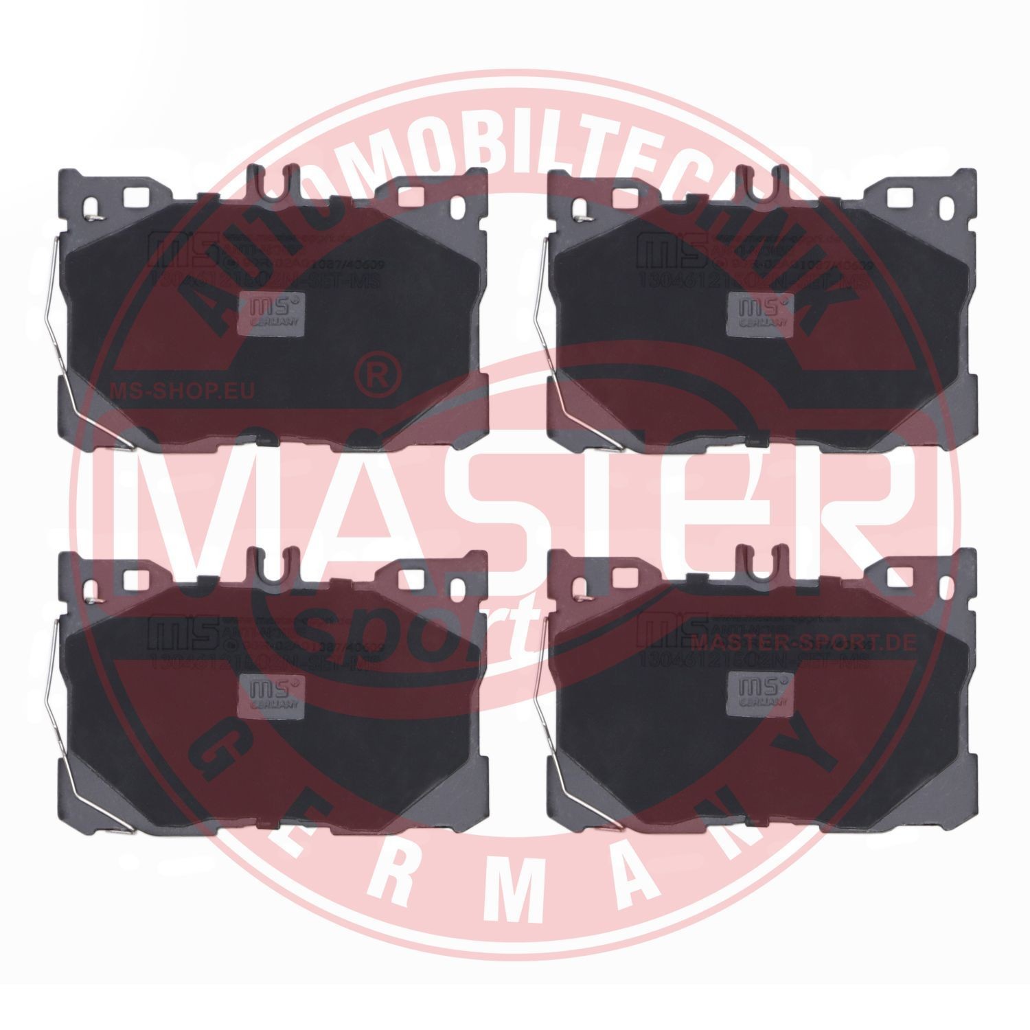 Mercedes E-Class Disk pads 15516291 MASTER-SPORT 13046121502N-SET-MS online buy