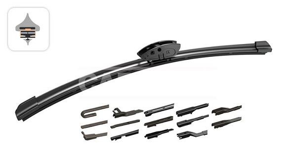 CARPRISS 450 mm both sides, Flat wiper blade, 18 Inch , with vehicle-specific adaptor Wiper blades 79041245 buy