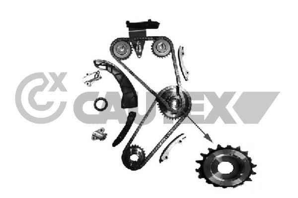 P701090 CAUTEX 701090 Timing chain kit 24335-2A210
