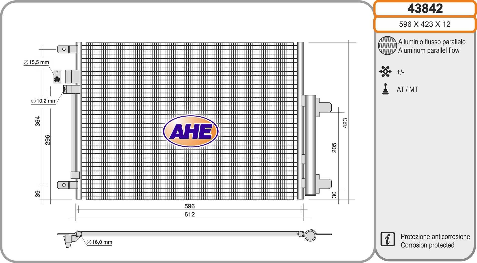 Original 43842 AHE Condenser experience and price