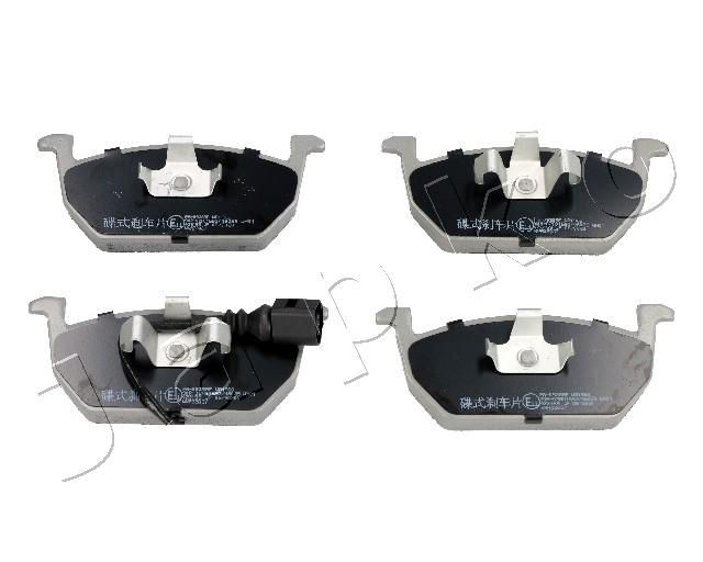 JAPKO Front Axle Height 1: 62mm, Thickness: 17,4mm Brake pads 500938 buy