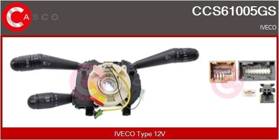 Iveco Steering Column Switch CASCO CCS61005GS at a good price