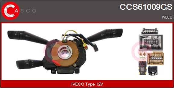 CASCO CCS61009GS Steering column switch IVECO TURBOCITY in original quality