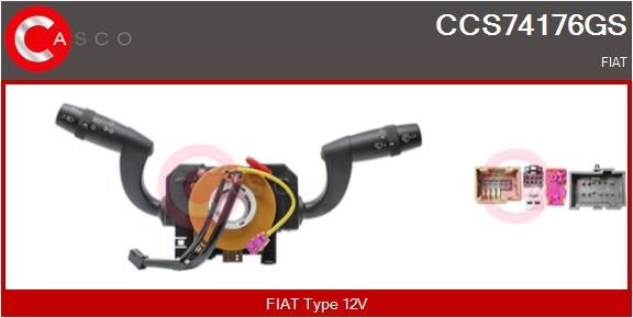 CASCO with indicator function, with light dimmer function, with dynamic function (direction indicator), with wash function Steering Column Switch CCS74176GS buy