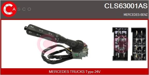 Mercedes A-Class Steering column switch 15528889 CASCO CLS63001AS online buy
