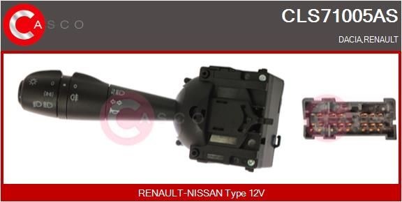 Renault TWINGO Steering column switch 15528979 CASCO CLS71005AS online buy
