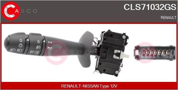 Original CASCO Turn signal switch CLS71032GS for RENAULT TWINGO